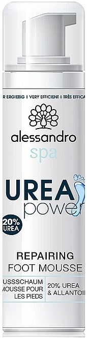 Regenerating Foot Mousse - Alessandro International Spa Repairing Foot Mousse 15 % Urea — photo N1