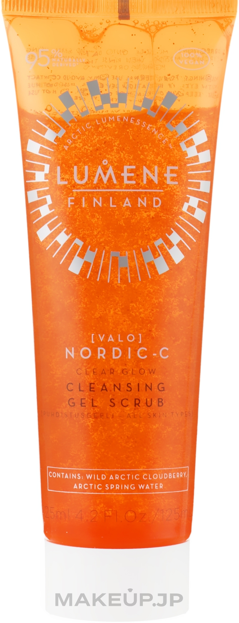 Cleansing Facial Gel Scrub - Lumene Valo Nordic-C Clear Glow Cleansing Gel Scrub — photo 125 ml