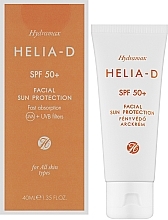 Face Sunscreen - Helia-D Hydramax Facial Sun Protection SPF 50+ — photo N2