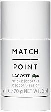 Fragrances, Perfumes, Cosmetics Lacoste Match Point - Deodorant Stick