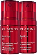 Fragrances, Perfumes, Cosmetics Set - Clarins Total Eye Lift Concentrate Duo (eye/conc/15mlx2)