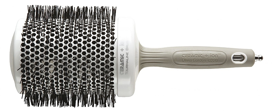 Thermal Hair Brush 80 mm - Olivia Garden Mega Ceramic+Ion d 80 — photo N1