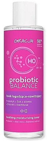 Soothing & Moisturizing Toner - Gracja Probiotic Balance Tonic — photo N1