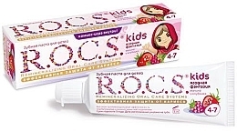 Fragrances, Perfumes, Cosmetics Toothpaste "Berry Fantasy" - R.O.C.S. Kids Raspberry and Strawberry