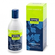 Fragrances, Perfumes, Cosmetics L'Amande Homme Coriandolo - Shower Gel-Shampoo 