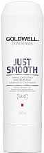 Unruly Hair Conditioner - Goldwell Dualsenses Just Smooth Taming Conditioner — photo N1