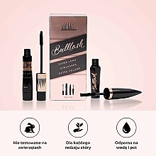 Set - Bulklash Dual Component 4D Mascara (mascara/10 ml + silk/1.5 g) — photo N8