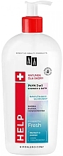 Fragrances, Perfumes, Cosmetics Moisturizing & Protective Bath & Shower Lotion - AA Help 2in1 Liquid Shower & Bath