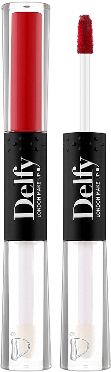 Liquid Lip Gloss - Delfy Mix And Match Duo Colour — photo N1