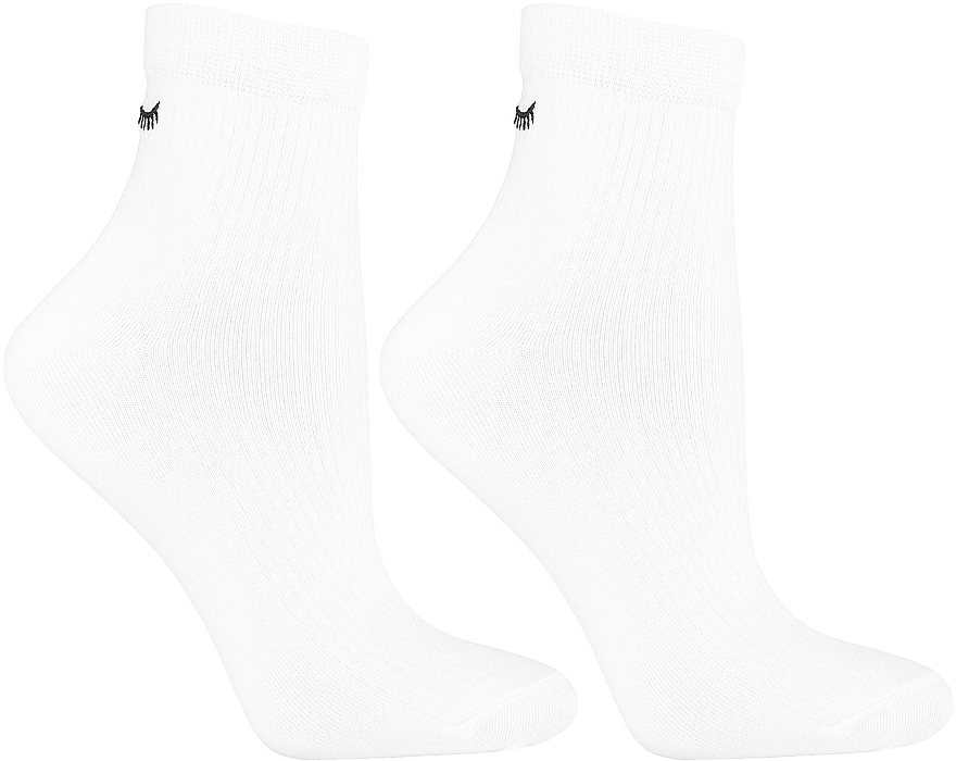 Women Socks 3/4, white - Moraj — photo N1