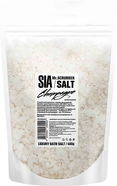 Bath Salt - Mr.Scrubber Sia Champagne — photo N1