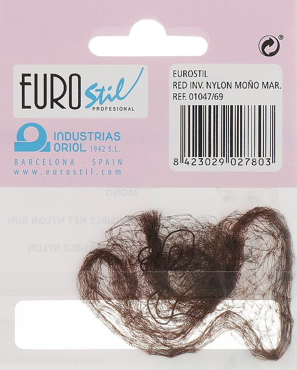 Brown Hair Net, 01047/69 - Eurostil — photo N2