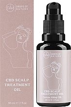Fragrances, Perfumes, Cosmetics Scalp Care Oil - Fam Drops of Nature CBD Sclap Treatment Oil