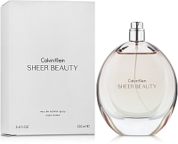 Fragrances, Perfumes, Cosmetics Calvin Klein Sheer Beauty - Eau de Toilette (tester without cap)