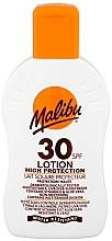 Fragrances, Perfumes, Cosmetics Sunscreen Moisturizing Milk SPF 30 - Malibu Lotion Hight Protection