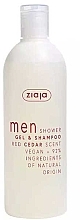 Fragrances, Perfumes, Cosmetics Red Cedar Shower Gel & Shampoo - Ziaja Men