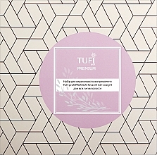 Fragrances, Perfumes, Cosmetics Keratin Hair Straightening Kit - Tufi Profi Premium (keratin/100ml + shampoo/100ml*2)