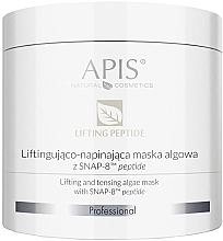 Lifting Algae & Peptide Face Mask - APIS Professional Lifting Peptide Lifting And Tensing Algae Mask With SNAP-8 Peptide — photo N1