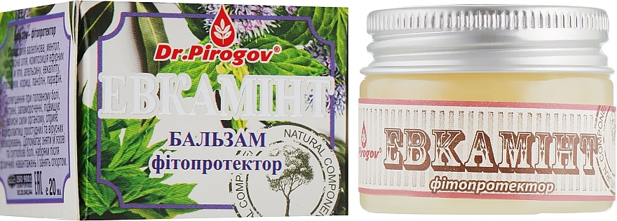 Phyto Protector Balm "Eucamint" - Dr.Pirogov — photo N1