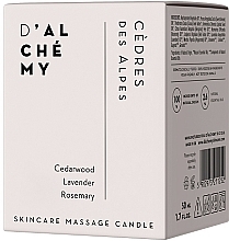Face & Body Massage Candle - D'Alchemy Skincare Massage Candle — photo N2