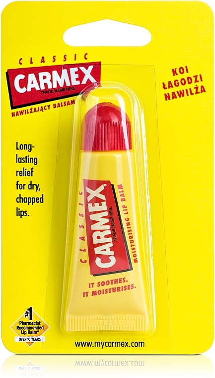 Tuba Lip Balm "Cherry" - Carmex Cherry Lip Balm — photo N2