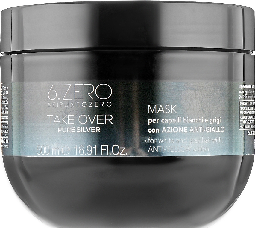 Anti-Yellow Mask - Seipuntozero Take Over Pure Silver — photo N1