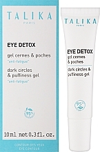 Eye Detox Gel - Talika Eye Detox Dark Circles & Puffiness Gel — photo N2