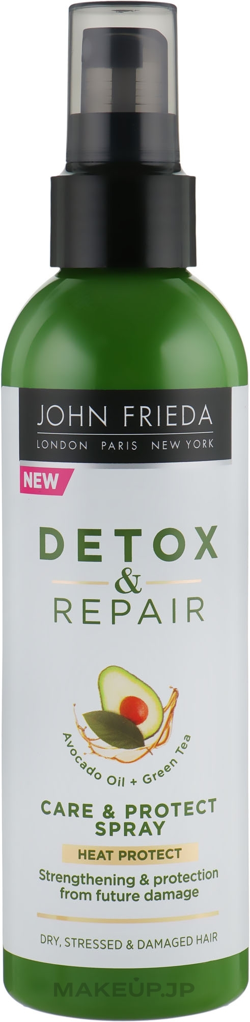 Leave-In Strengthening Hair Spray - John Frieda Detox & Repair Care & Protect Spray — photo 200 ml