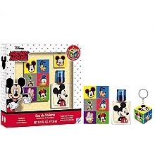 Fragrances, Perfumes, Cosmetics Disney Mickey Mouse - Set (edt/30ml + stickers + cube) 