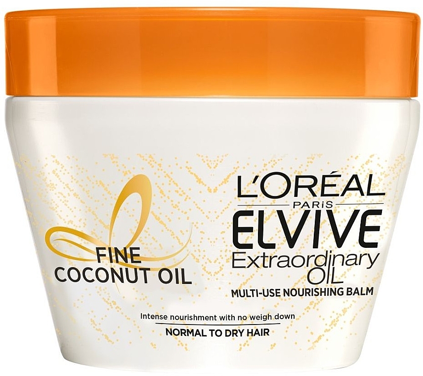 Nourishing Mask for Normal & Dry Hair - L'Oreal Paris Elseve Extraordinary Oil Coconut Hair Mask — photo N2