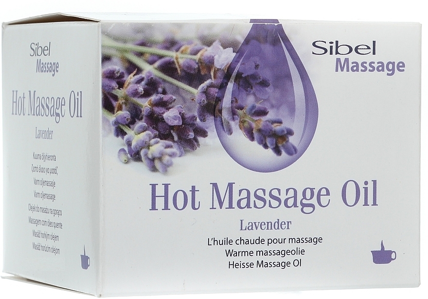 Lavender Hot Massage Oil - Sibel Massage Candle — photo N1