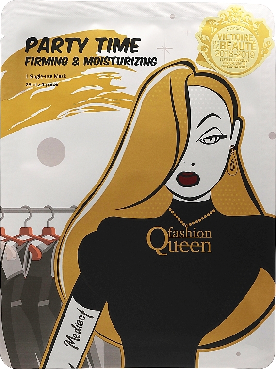 Anti-Aging Mask "Fashion Queen" - Mediect Fashion Queen Anti Aging Sincell Mask — photo N1