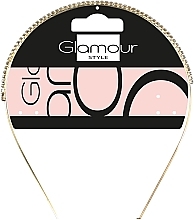 Fragrances, Perfumes, Cosmetics Metal Hair Hoop with Fine Crystals, 417189 - Glamour