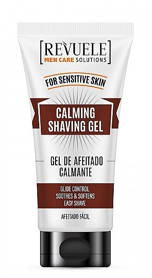 Shaving Gel for Sensitive Skin - Revuele Men Care Solutions Calming Shaving Gel — photo N1