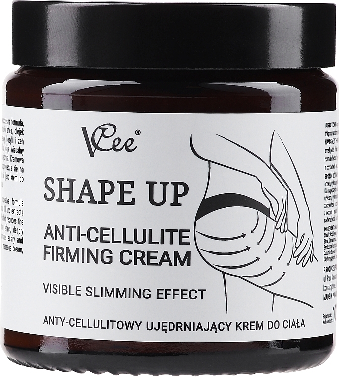 Anti-Cellulite Firming Cream - Vcee Shape Up Anti-Cellulite Firming Cream — photo N1
