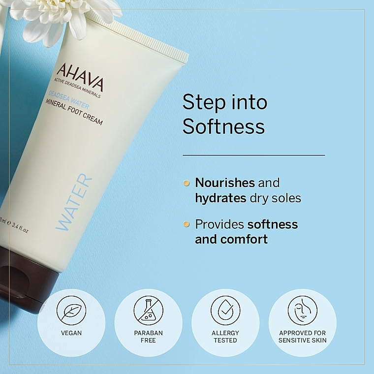 Mineral Foot Cream - Ahava Deadsea Water Mineral Foot Cream — photo N6