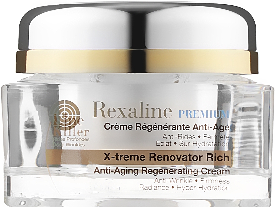 Anti-Ageing Regenerating Dry Skin Cream - Rexaline Line Killer X-Treme Renovator Rich Cream (tester) — photo N2