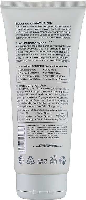 Intimate Wash - Naturigin Pure Intimate Wash — photo N2