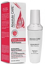 Fragrances, Perfumes, Cosmetics Face Serum - Absolute Care Clean Beauty Multi Vitamins Revitalizing Protective Serum