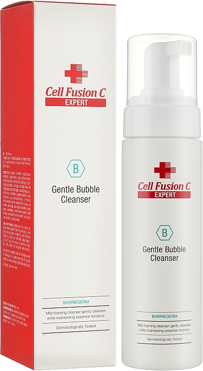 Gentle Cleansing Foam for Dry Skin - Cell Fusion C Expert Gentle Bubble Cleanser — photo N2