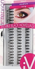 Fragrances, Perfumes, Cosmetics Individual Lashes - Inter Vion Double Black Individuals