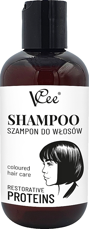 Shampoo for Colored Hair - VCee Restorative Shampoo With Proteins For Coloured Hair — photo N1
