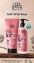 Fragrances, Perfumes, Cosmetics Set - Urtekram Soft Wild Rose Body Care Gift Box (b/wash/200ml + b/lot/245ml)