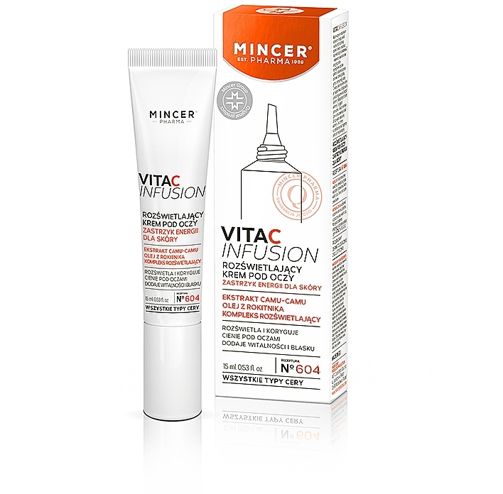 Eye Cream - Mincer Pharma Vita C Infusion 604 Eye Cream — photo N1