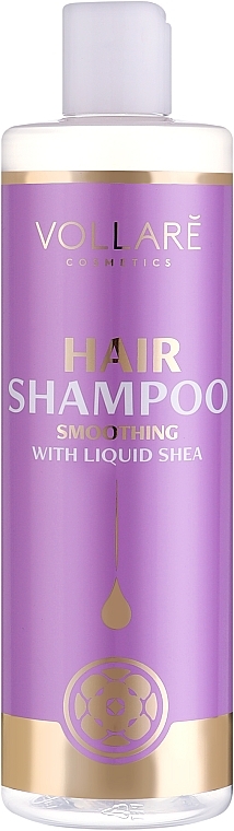 Smoothing Shampoo - Vollare Cosmetics Hair Shampoo Smoothing With Liquid Shea — photo N1