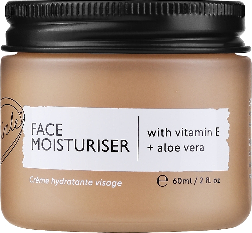 Face Moisturizer - UpCircle Face Moisturiser with Vitamin E + Aloe Vera — photo N1