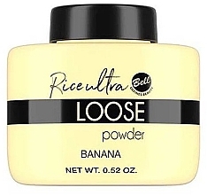 Fragrances, Perfumes, Cosmetics Loose Banana Face Powder - Bell Loose Rice Fixing Banana Powder