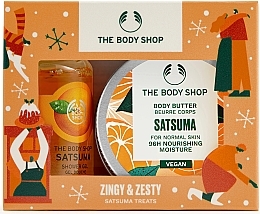 Fragrances, Perfumes, Cosmetics Body Care Set - The Body Shop Zingy & Zesty Satsuma Treats (sh/gel/60 ml + b/butter/50ml)