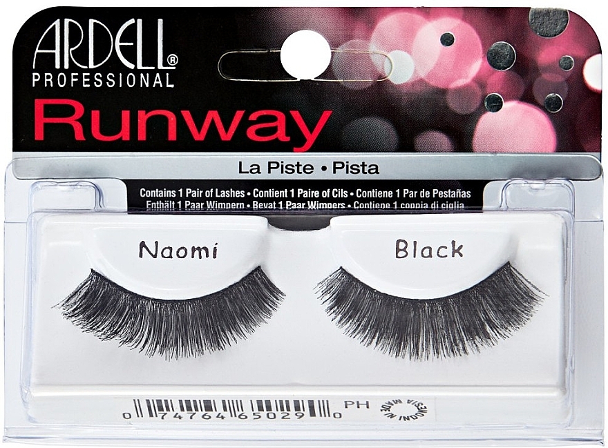 False Lashes - Ardell Runway Lashes Naomi Black — photo N1