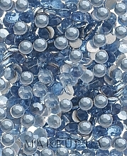 Decorative Nail Crystals 'Light Sapphire', size SS 03, 200pcs - Kodi Professional — photo N1